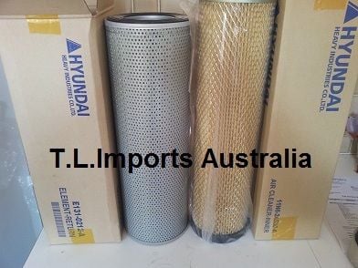 Hyundai Excavator 140LC - All filters Hyundai Excavator 140LC - All filters